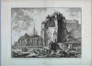 معبد فينوس في روما بواسطة Giovanni-Battista Piranesi