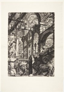 نقوش الأسد بواسطة Giovanni Battista Piranesi
