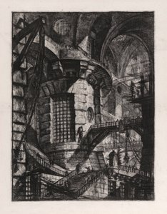 البرج الدائري ، اللوحة 3 من كارسري د بواسطة Giovanni-Battista Piranesi