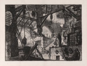 البئر ، اللوحة 13 من كارسري د بواسطة Giovanni-Battista Piranesi