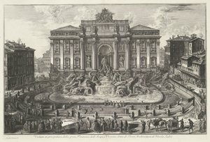 تريفيفونتين تي روما عرض منظور من Fontana dell