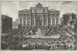 تريفيفونتين تي روما عرض منظور من Fontana dell