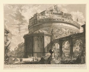 منظر لضريح د بواسطة Giovanni-Battista Piranesi