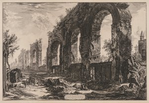 مناظر لروما: The Aquaduct of Nero ، 1775.