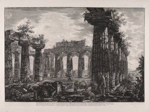 منظر داخلي للكلية المفترضة؟ des Fanfities (منظر داخلي لما يسمى College des Anfities) ، من Diff؟ rentes Vues de بواسطة Giovanni-Battista Piranesi
