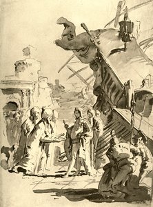 استسلام بلدة ، منتصف القرن الثامن عشر ، 1928 بواسطة جيوفاني باتيستا تيبولو