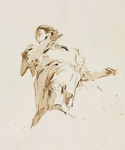 الرقم المذكر من الأسفل ، ج. 1740s. بواسطة جيوفاني باتيستا تيبولو