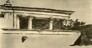 قاعة عمود فيلا ، 1757 ، 1928 بواسطة جيوفاني باتيستا تيبولو