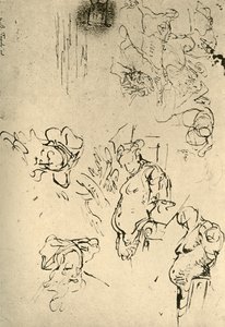 Satyr Herms and Oriental Heads ، منتصف القرن الثامن عشر ، 1928 بواسطة جيوفاني باتيستا تيبولو