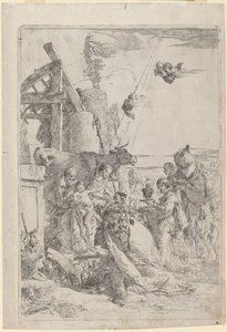 العشق من المجوس بواسطة Giovanni Battista Tiepolo