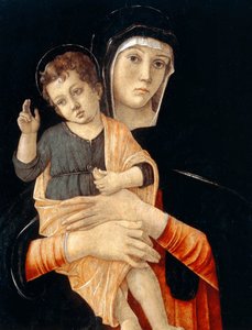 مادونا والطفل ، 1475-1480. بواسطة جيوفاني بيليني