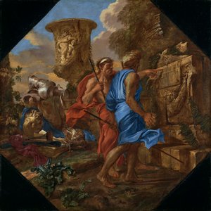 أركاديان شيبردز ، 1655 بواسطة جيوفاني بينيديتو كاستيجليون