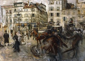 مكان Pigalle ، 1874 بواسطة جيوفاني بولديني