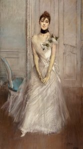 Portrait of Emiliana Concha de Ossa بواسطة جيوفاني بولديني