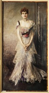 Portrait of Infanta Eulalia of Spain (1864-1958), circa 1898 بواسطة جيوفاني بولديني