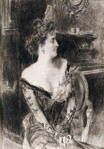 صورة مدام X ، c.1901-1902 بواسطة جيوفاني بولديني