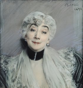 صورة للكونتيسة دي مارتيل دي جانفيل ، والمعروفة باسم جيب (1850-1932) ، 1894