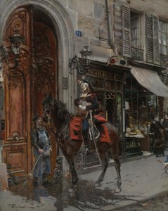 حامل المرسل ، 1879. بواسطة جيوفاني بولديني