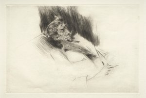 ويسلر نائم 1897. بواسطة جيوفاني بولديني