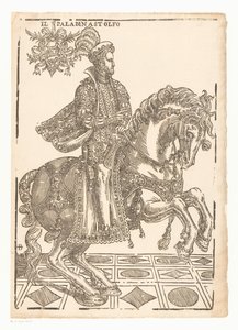 Astolfo على ظهور الخيل Il Paladin Astolfo (العنوان على الكائن) بواسطة جيوفاني بريتو