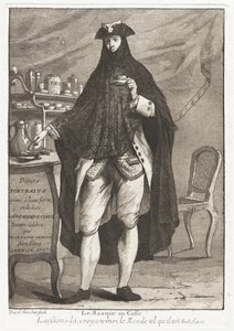 Le Masque au caffé (الرجل المقنع يأخذ القهوة)