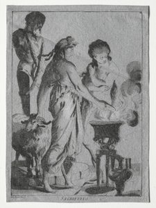 التضحية ج. 1775-1776. بواسطة جيوفاني ديفيد