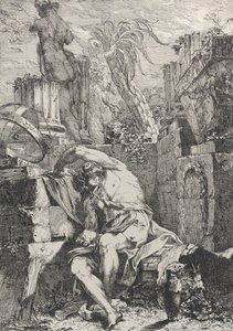 الرجل الصالح ، كاليفورنيا. 1775. بواسطة جيوفاني ديفيد