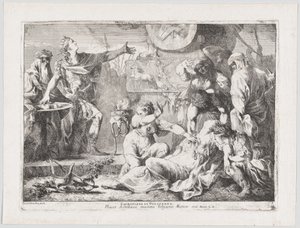 تضحية بوليكسينا ، 1776.