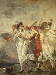 بولسينيلا في الحب، ج.1793 بواسطة جيوفاني دومينيكو تيبولو