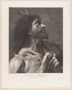 القديس يوحنا المعمدان S. Joannes Baptista (العنوان على الكائن) بواسطة جيوفاني باتيستا بيازيتا