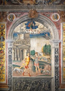 Fresco by Giovanni Maria Falconetto (1468-1535), Hall of Zodiac, Palazzo D