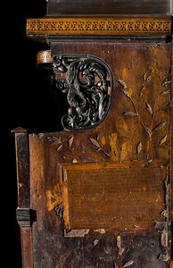 كورال Lignaean الكنسي ، مرصع بواسطة Giovanni Maria Platina 1484 ، البطانة الجانبية اليمنى بواسطة جيوفاني ماريا بلاتينا