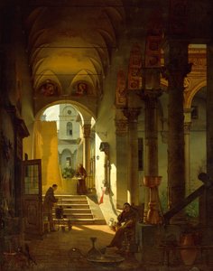 The Apothecary of a Cloister, by Giovanni Migliara