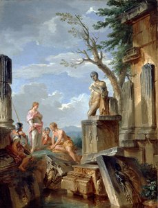 أطلال مع العرافة وشخصيات أخرى ، ج 1720