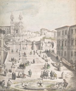 خطوات Trinità dei Monti ، كاليفورنيا. 1756-58.