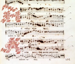 Agnus Dei من "Mages of Mantua" بقلم جيوفاني بييرلويجي دا باليسترينا (1525 - 1594) ، ملحن إيطالي. بواسطة جيوفاني بييرلويجي دا (بعد) باليسترينا