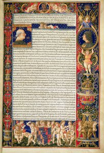 Grenville MS 7251 Frontispiece من نسخة فاخرة من 