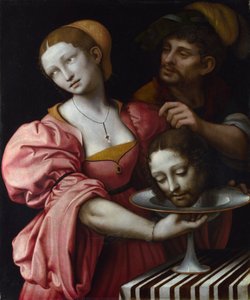 Giampietrino (نصف القرن السادس عشر) زيت سالومي على الخشب كاليفورنيا 1510-1520 المعرض الوطني ، لندن 68،6x57،2