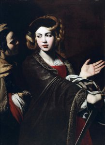 جوديث مع رأس Holofernes par Ricca ، جيوفاني (1603 - 1656). زيت على قماش ، الحجم: 103x76 ، حوالي 1637-1640 ، متحف ديوسيسانو ، ساليرنو بواسطة جيوفاني ريكا