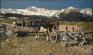 في مكان الري (الأبقار في نير) ، 1888