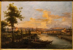 منظر أرنو ، حوالي عام 1850 (زيت على قماش)