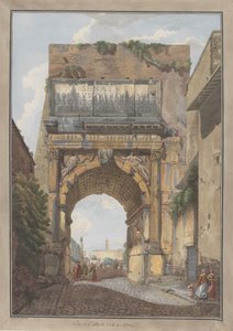 قوس تيتوس ، كاليفورنيا. 1780. المؤلفون: جيوفاني فولباتو ، لويس دوكروس. بواسطة جيوفاني فولباتو ، لويس دوكروس