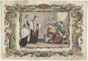 قم بزيارة السجناء ثالثا. Opus misericordiae الروحانية / La tercera obra de misericordia الروحانية (...) (العنوان على الكائن) الأعمال الروحية للرحمة (عنوان السلسلة) بواسطة عائلة Remondini