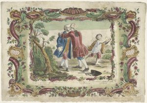 غفران الذنوب V. opus misericordiae الروحانية / La quinta obra misericordia الروحانية (العنوان على الكائن) الأعمال الروحية للرحمة (عنوان السلسلة) بواسطة عائلة Remondini