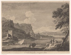 Rivierlandschap تجذب موجة الهدوء البحارة (العنوان على الكائن)