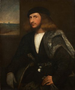 Portrait of a Venetian nobleman (oil on canvas)