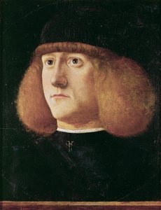 عصر النهضة: صورة لشاب بواسطة Mansueti ، Giovanni di Niccolo (1465-1527) ، ج. 1500 زيت على خشب ، 29.7x22.3. متحف تاريخ الفن ، فيينا