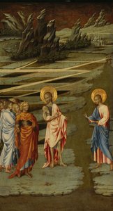 هوذا حمل الله (Ecce Agnus Dei) - لوحة لجيوفاني دي باولو (حوالي 1403-1482) ، تمبرا على خشب (68.5 × 39.5 سم) بواسطة جيوفاني دي باولو