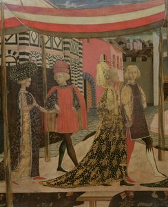 Adimari Cassone ، c.1450 (درجة الحرارة على اللوحة)