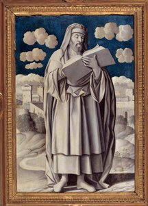 صورة في القدم للفيلسوف اليوناني أرسطو (384-322 قبل الميلاد) لوحة لجيرولامو موسيتو (1458-1531) 1531 باريس. Musee Jacquemart Andre - صورة بالحجم الكامل للفيلسوف اليوناني أرسطو (384-322 قبل الميلاد). 15- لوحة جيرولامو موسيتو (1458-1531) بواسطة جيرولامو موسيتو